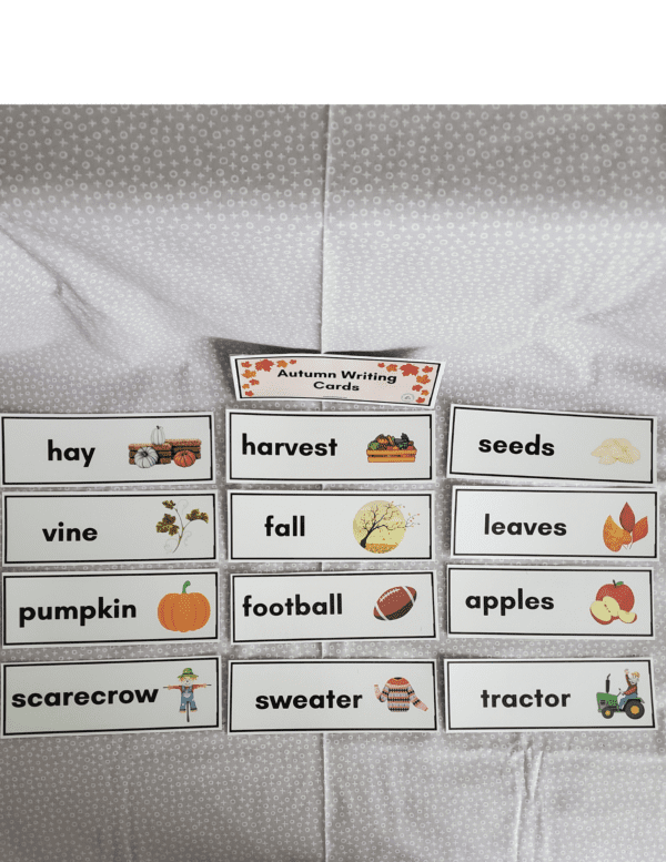 Autumn Writing Cards